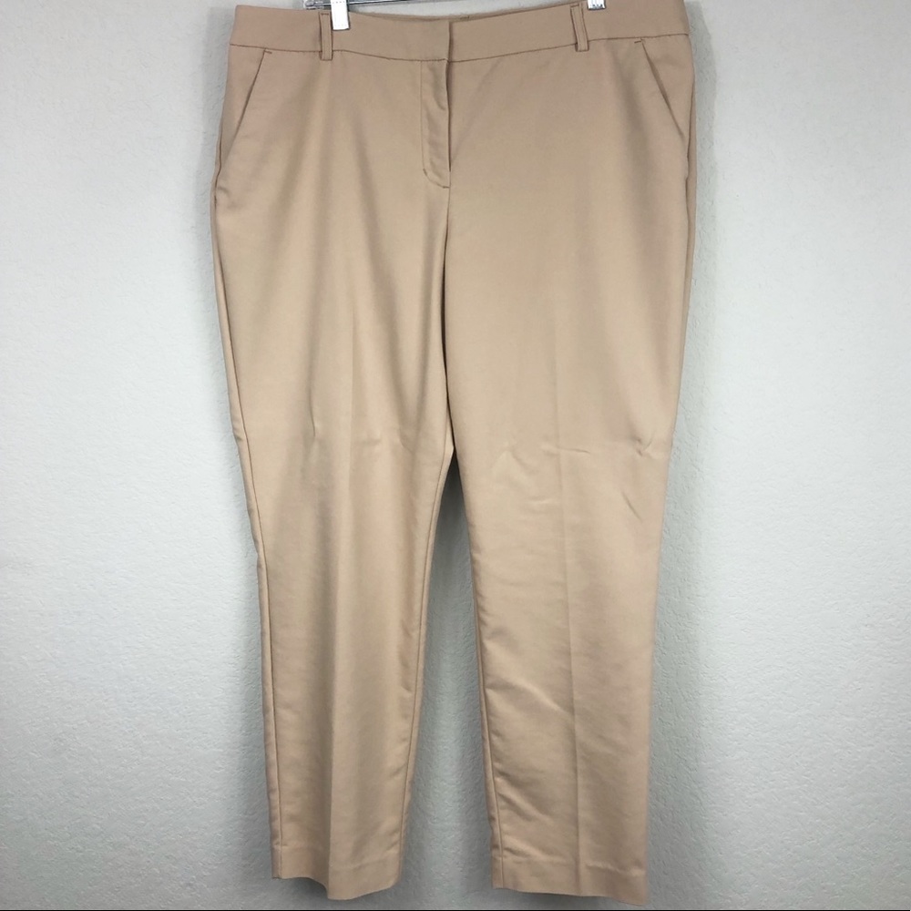 Express Columnist Ankle Mid Rise Pants